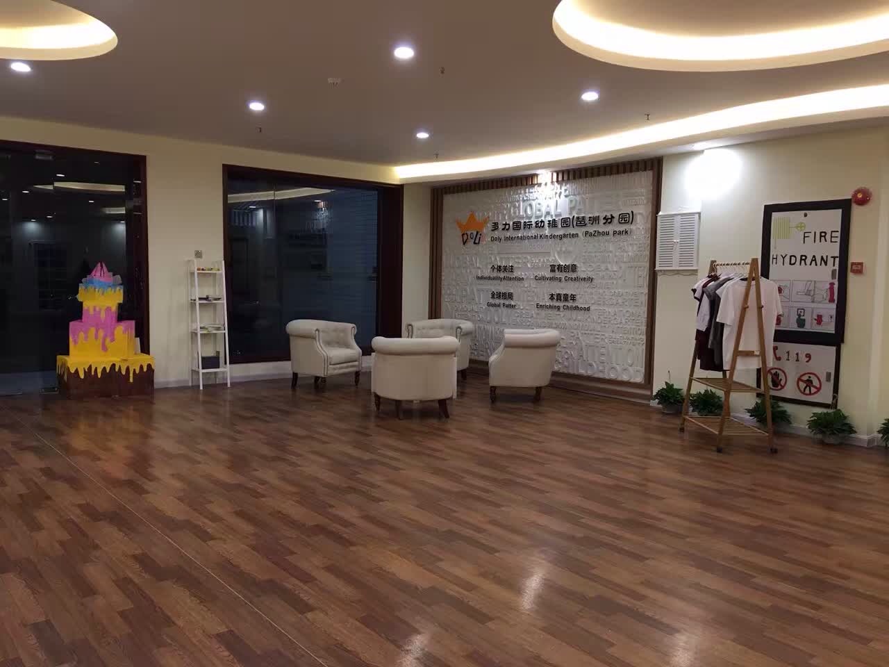 广州多力国际幼儿园-大堂装饰