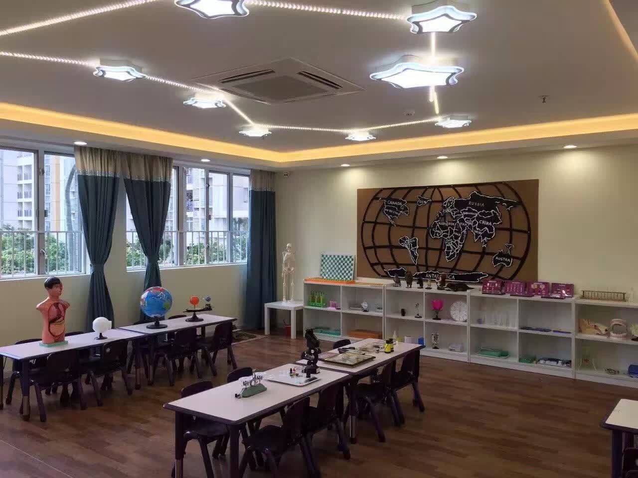 广州多力国际幼儿园-科学室装饰