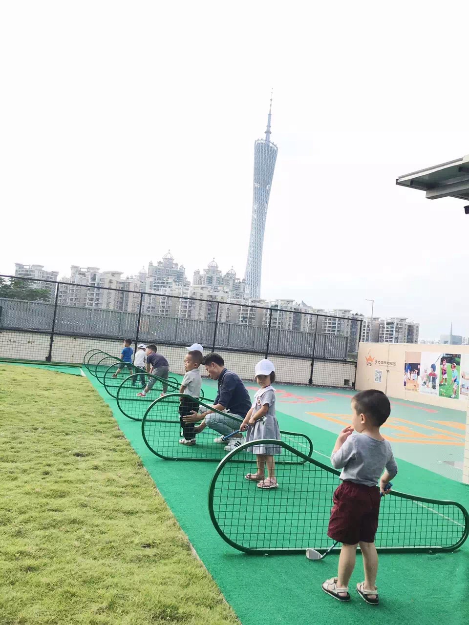 广州多力国际幼儿园-天台园林装饰